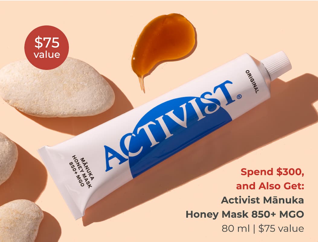 Spend $300, and Also Get: Activist Mānuka Honey Mask 850+ MGO