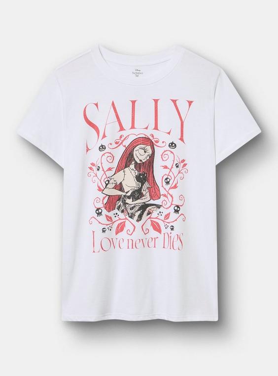 Nightmare Before Christmas Sally Classic Fit Cotton Crew Tee