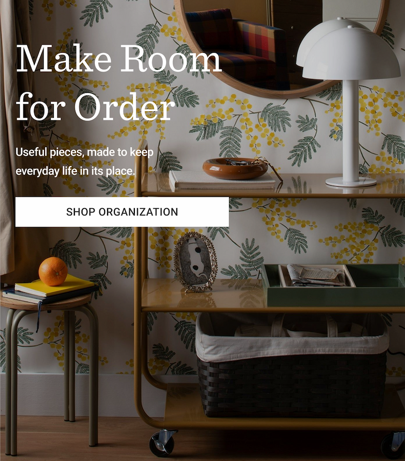 Shop Organization
