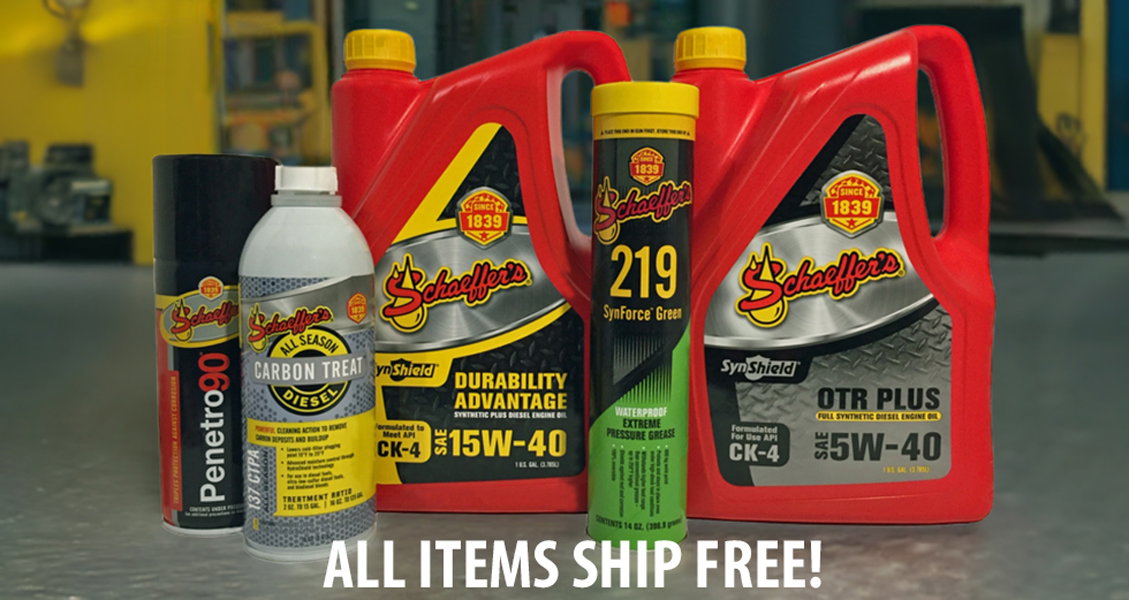 Schaeffer's Oil Cases in Warehouse
