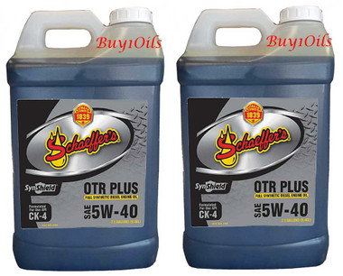 Schaeffer 9000-003 SynShield OTR Plus Full Syn 5W-40 | 2X2.5GC