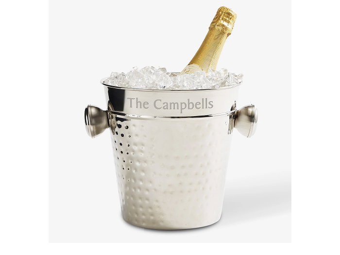 Stainless Steel Personalized Ice Bucket
