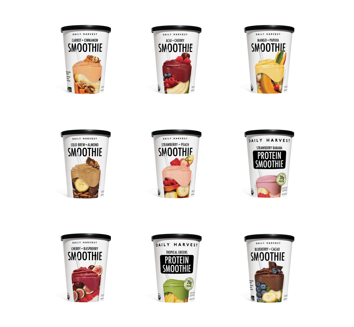 Packed with ice-cold fruits and veggies, all you have to do is blend it up and consider it handled. No pots, pans, or ovens required