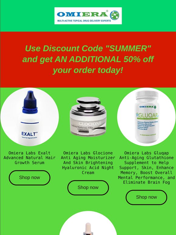 omiera glocione glutathione crème Labs: Grab up to 50% off in our big summer sale including sunflower lecithin Hikari 光 Ultra ✨ Carbohydrate metabolism Form & Size:Sublingual Tablet (100 mg) Box 30's