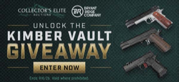 Unlock the Kimber Vault Giveaway