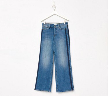 NYDJ Teresa Wide Leg With Side Tuxedo Tape