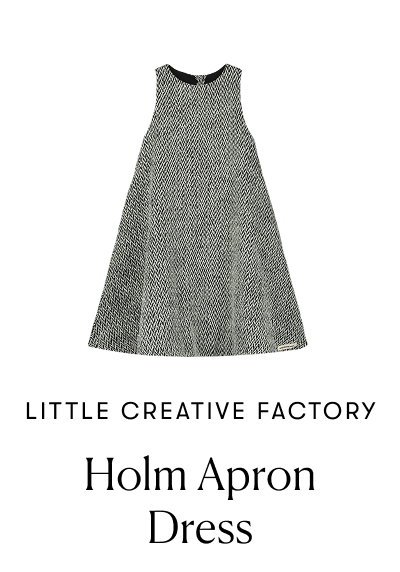Little Creative Factory: Holm Apron Dress