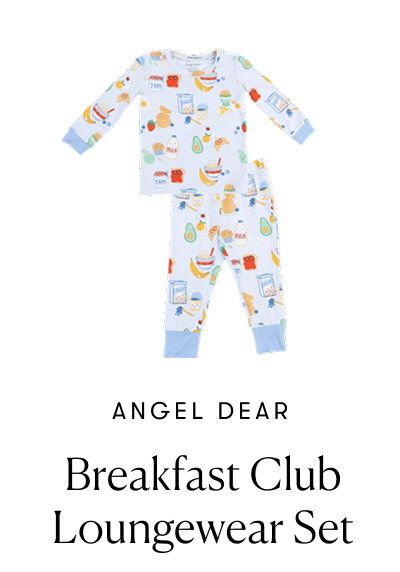 Angel Dear: Breakfast Club Blue Loungewear Set