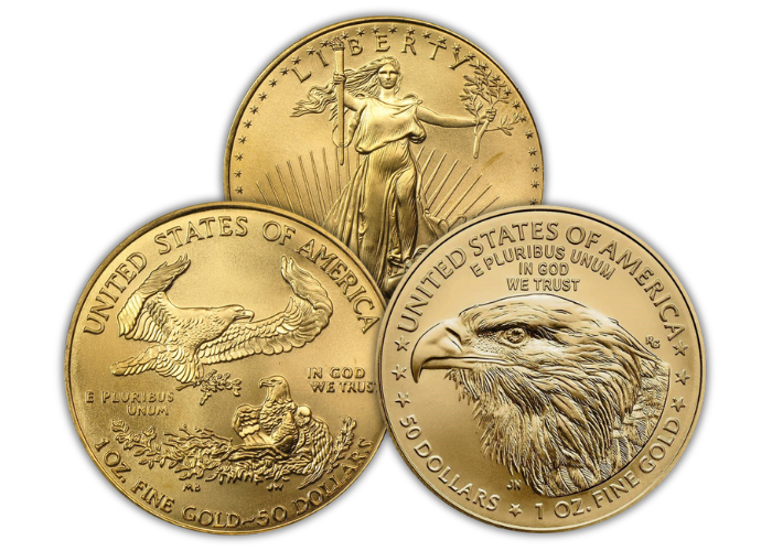 GOLD RUSH OFFER: 1 oz American Gold Eagle Coin (Random Year)