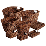 The 13-Piece Handwoven Basket Set