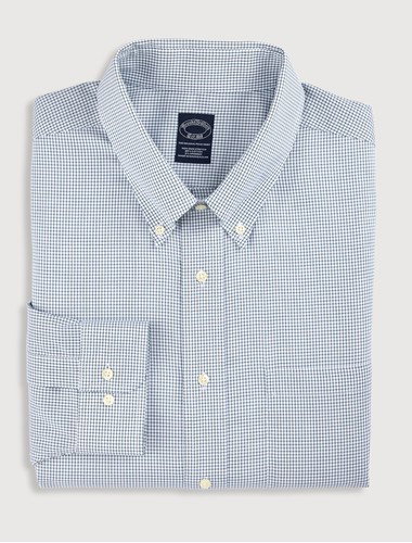 Non-Iron Micro Check Dress Shirt