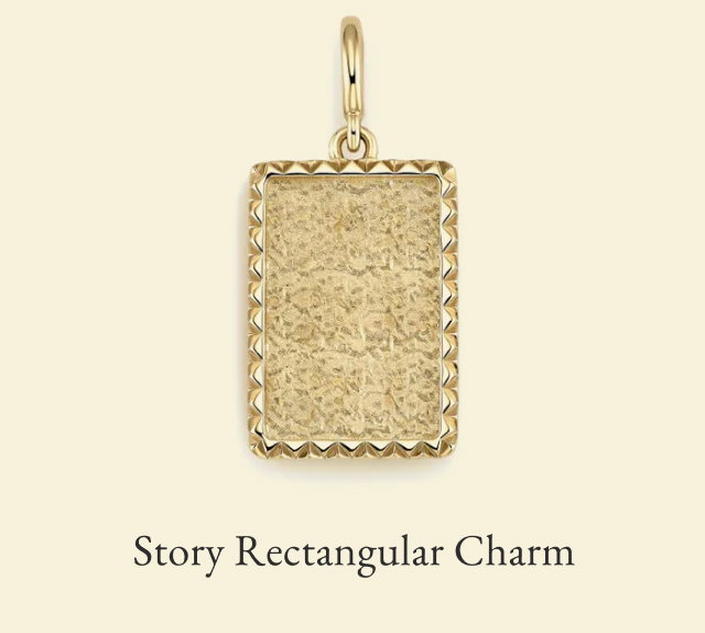 Story Rectangle Charm