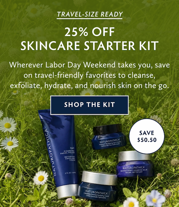 25% OFF Skincare Starter Kit