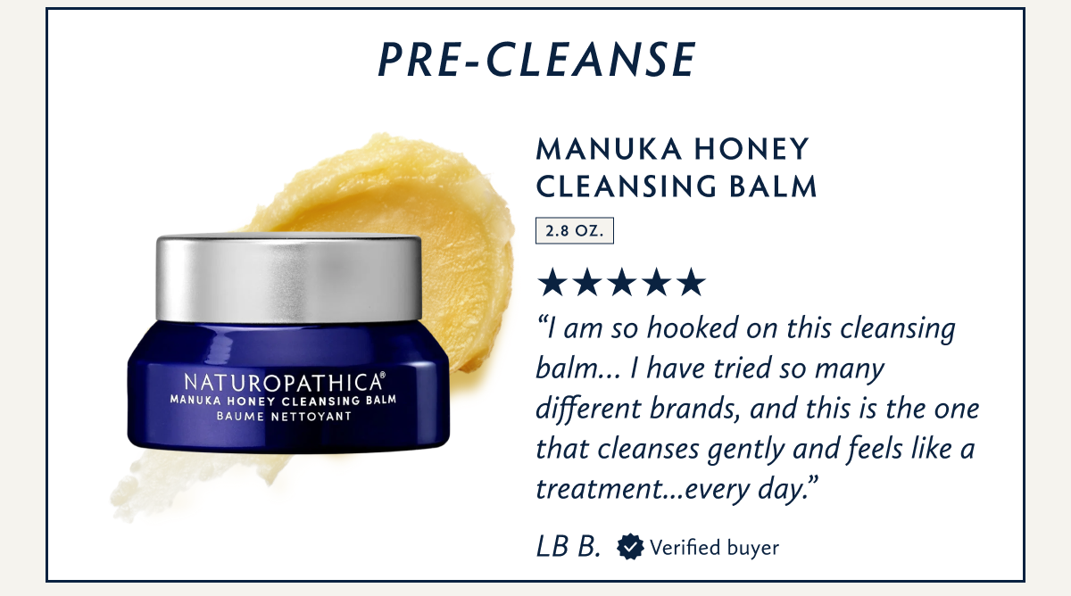 Shop Manuka Honey Cleansing Balm Travel Size