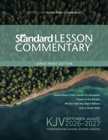 Image of KJV Standard Lesson Commentary Large Print Edition 2026-2027