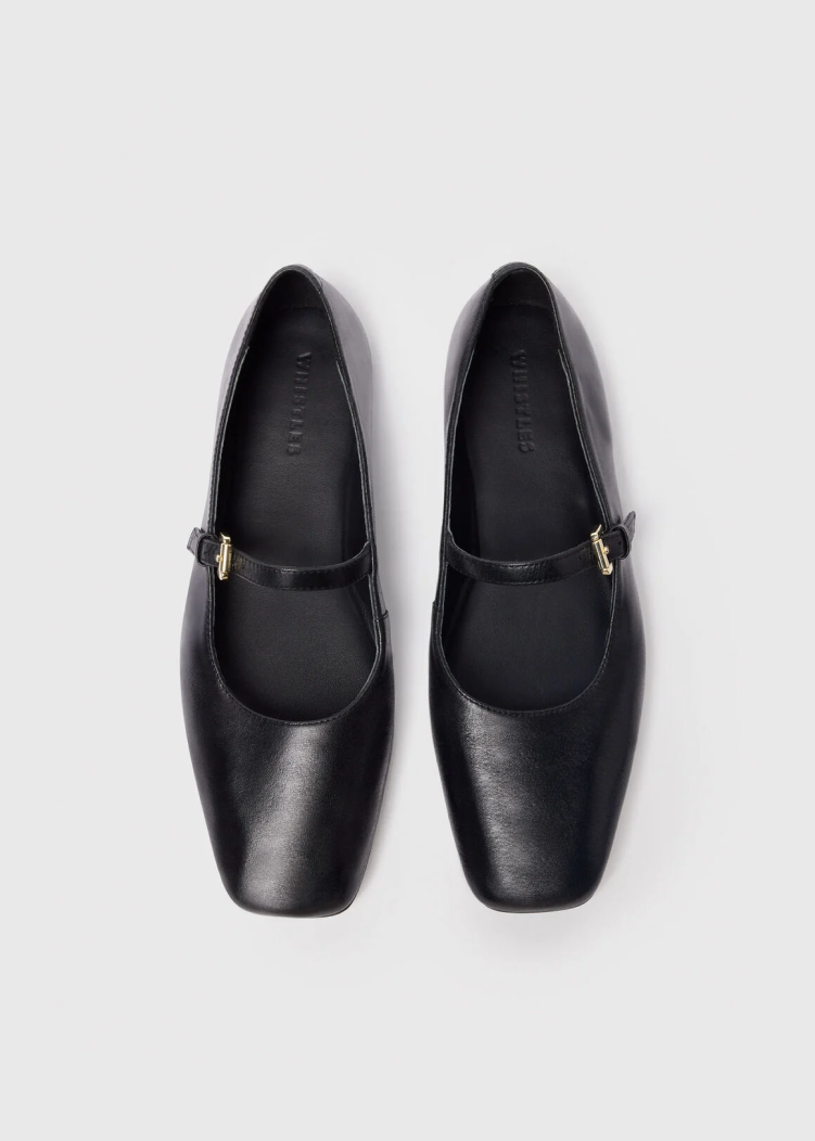 Black Mary Jane Ballet Pump