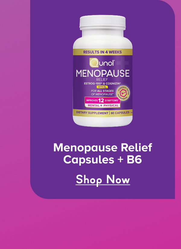 Menopause Relief Capsules + B6