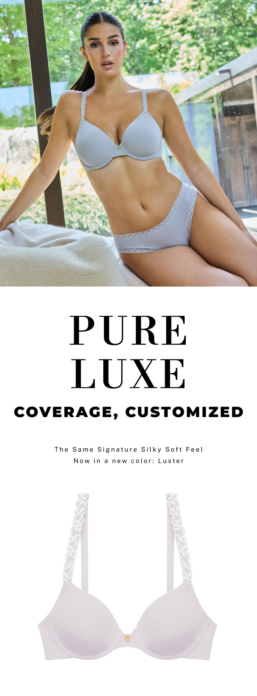 Now available in a new color: Luster