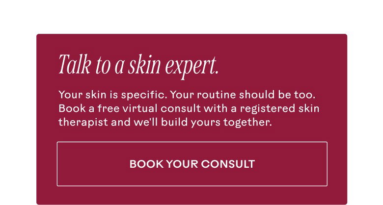 Talk to a skin expert