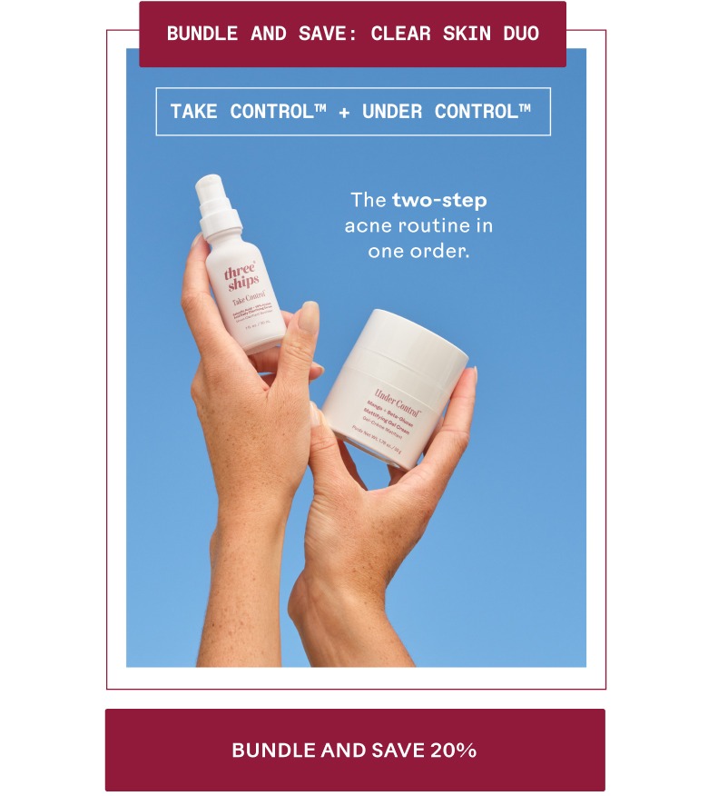 Bundle and save with the clear skin duo