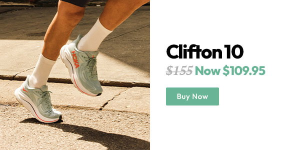 Clifton 10 | Was $155, Now $109.95 | Buy Now