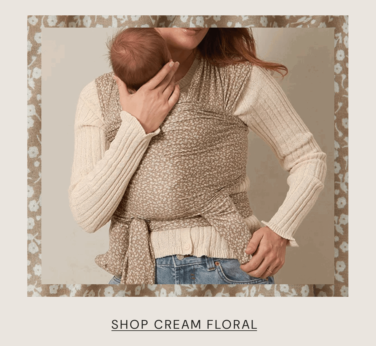 SHOP CREAM FLORAL