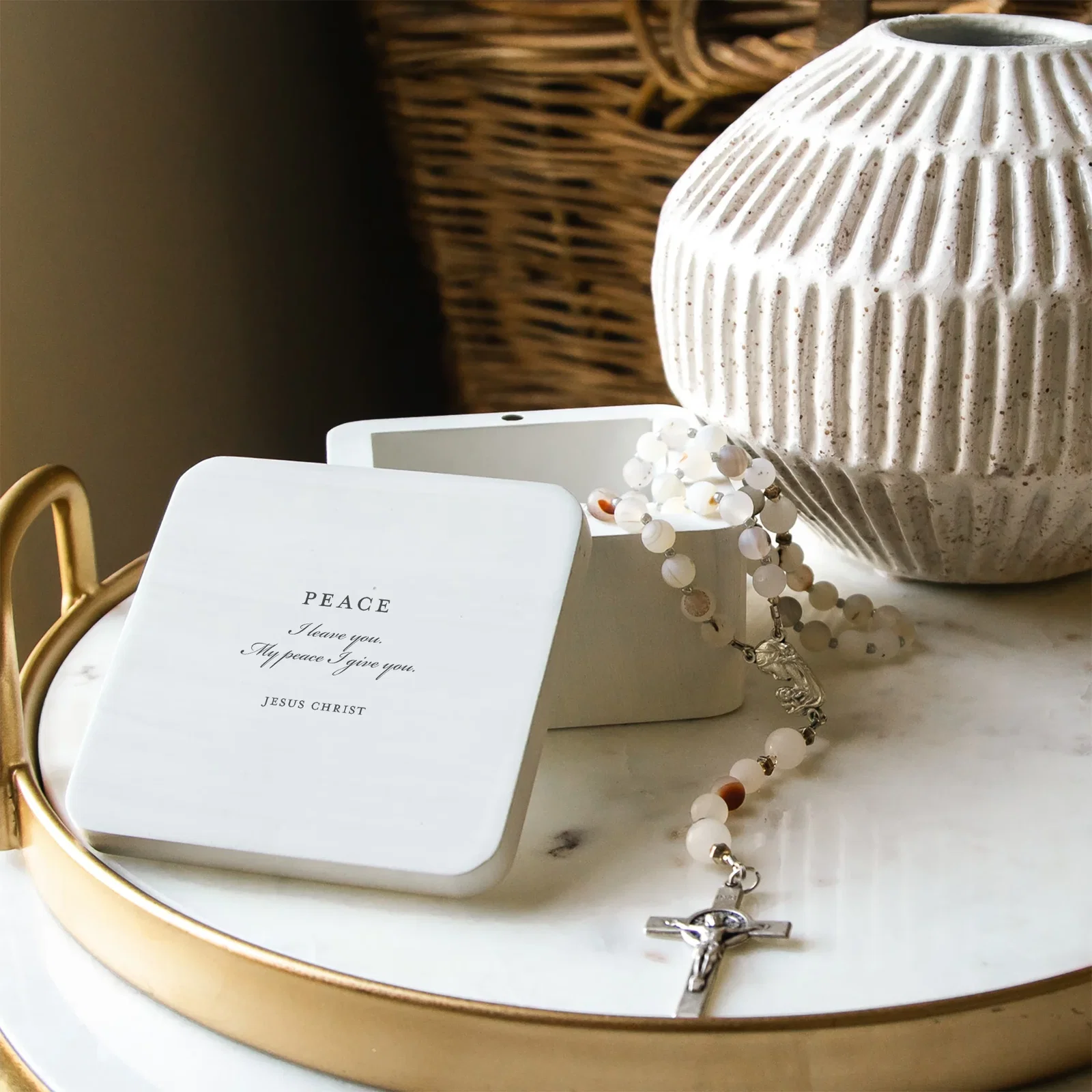 Peace In Christ Keepsake Box