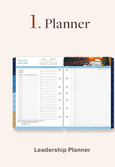 Planner: Leadership Planner.
