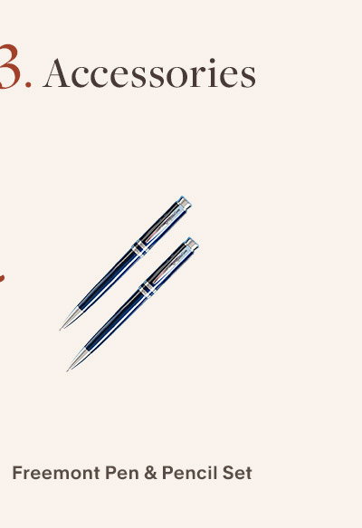 Accessories: Freemont Pen & Pencil Set.