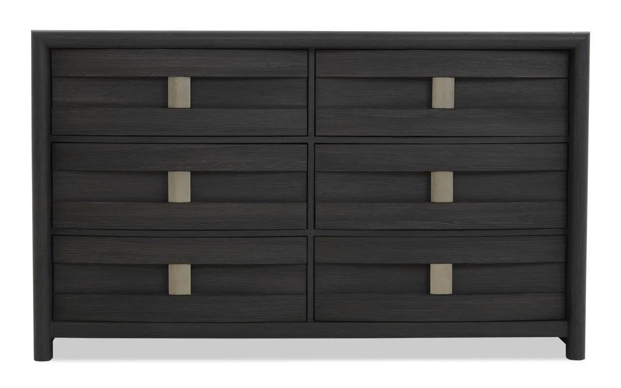 Echo Charcoal 6 Drawer Dresser