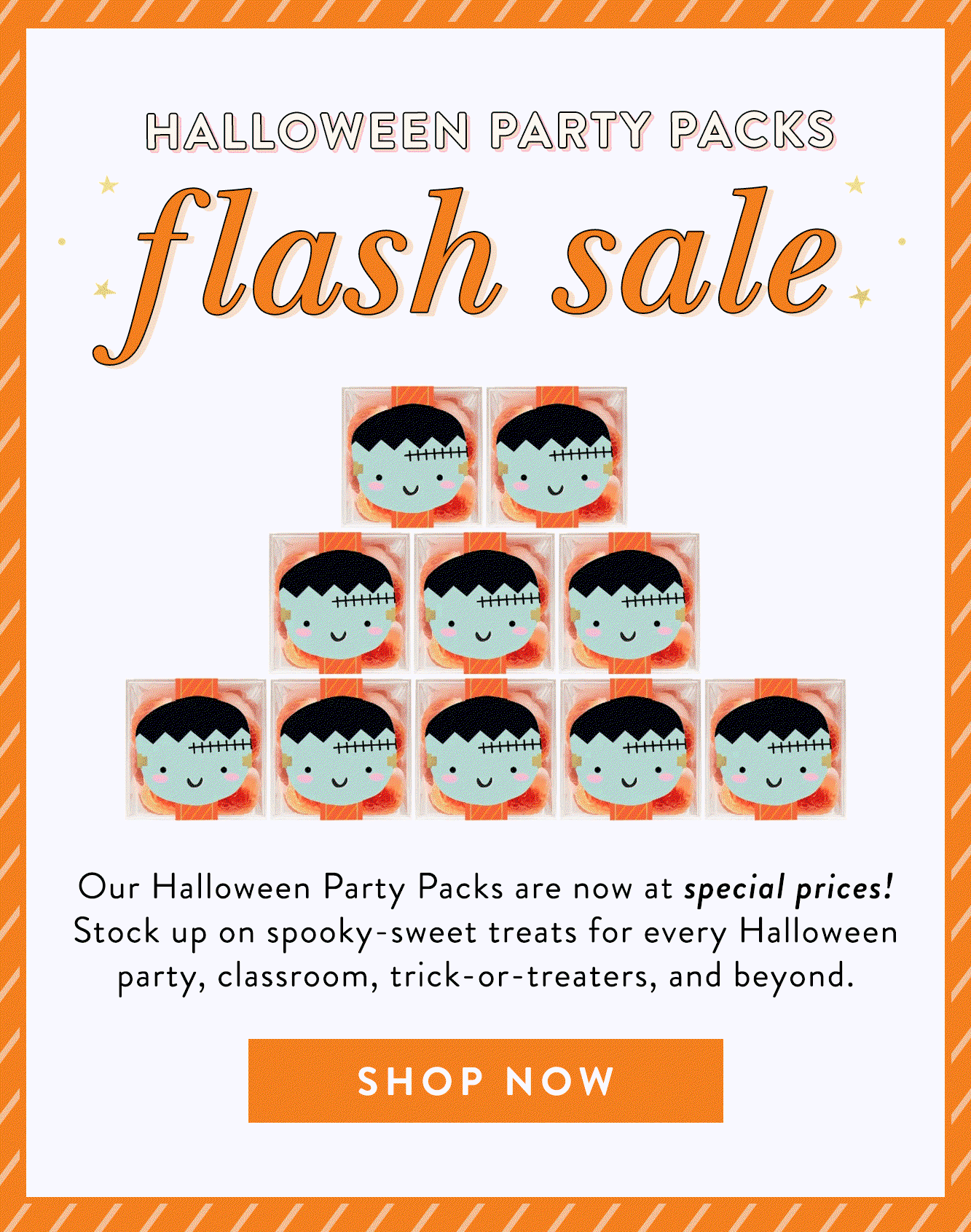 Halloween Party Packs Flash Sale
