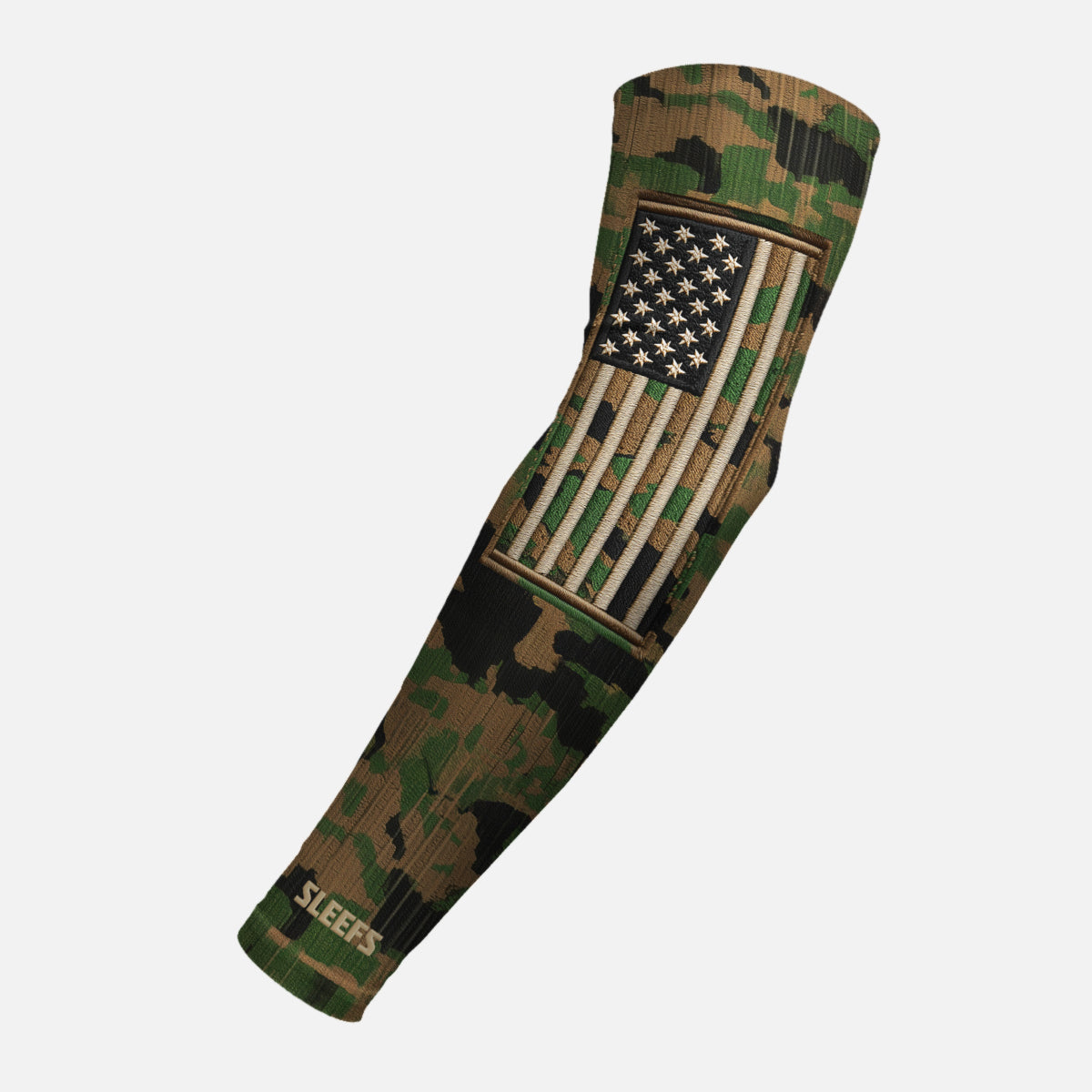 Image of Warzone Camo Flag Arm Sleeve