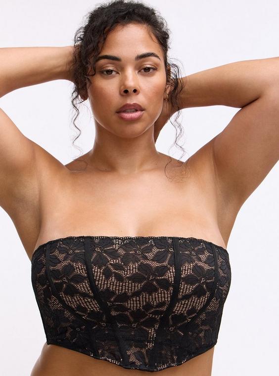 Ava Lace Wire-Free Bustier