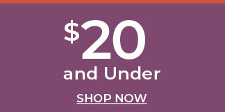 $20 and Under