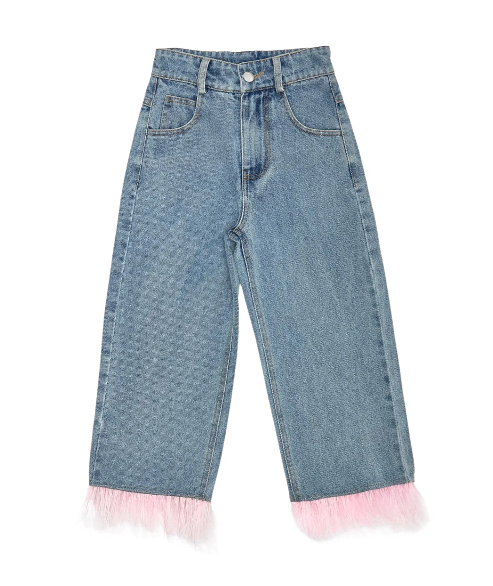 Image of Mini Dreamers Girls Alexis Feather Jeans