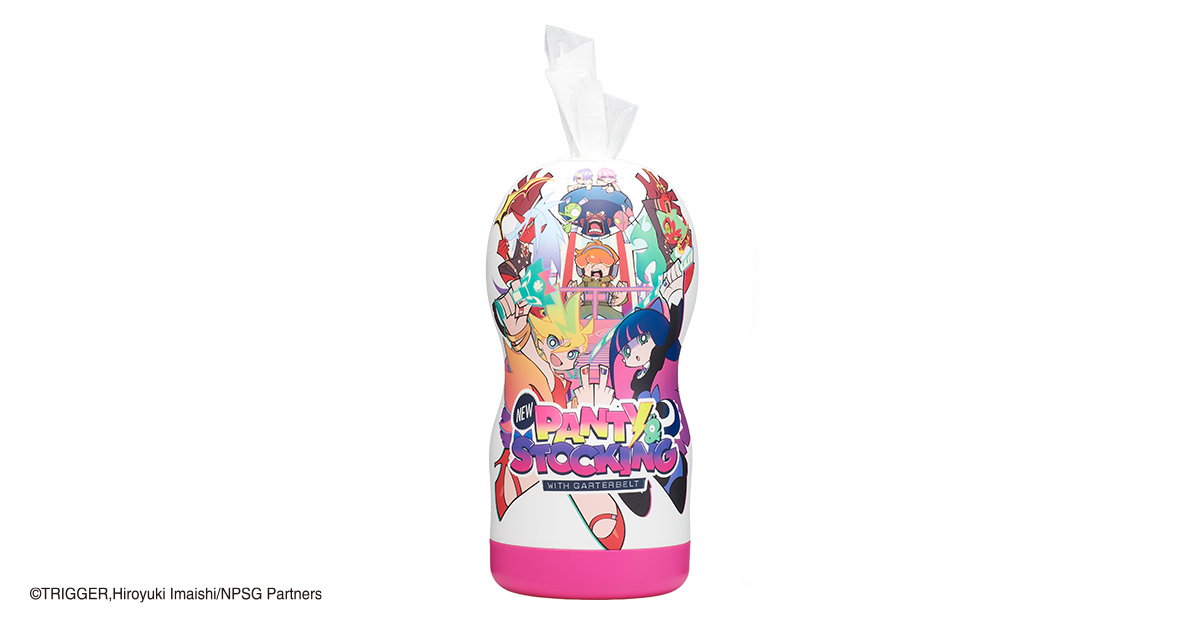 TENGA and Panty & Stocking Collaboration Tissue Case
