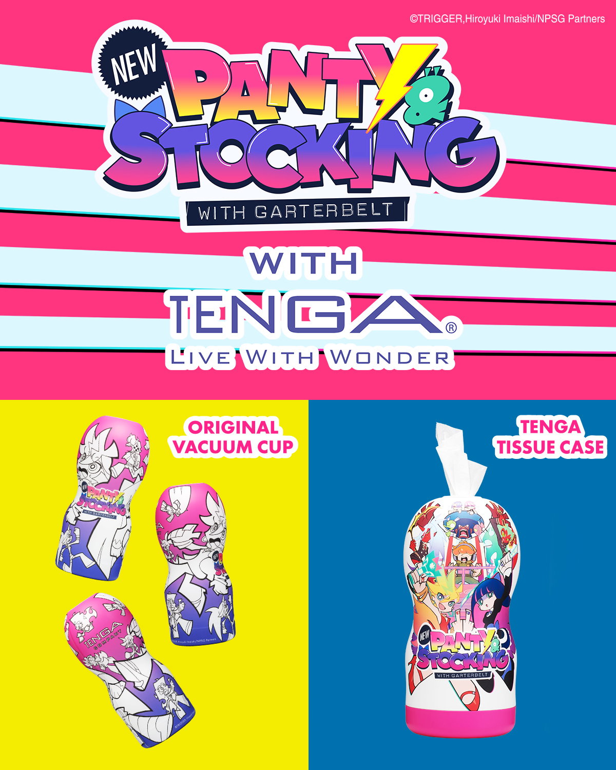 TENGA and Panty & Stocking Collaboration!