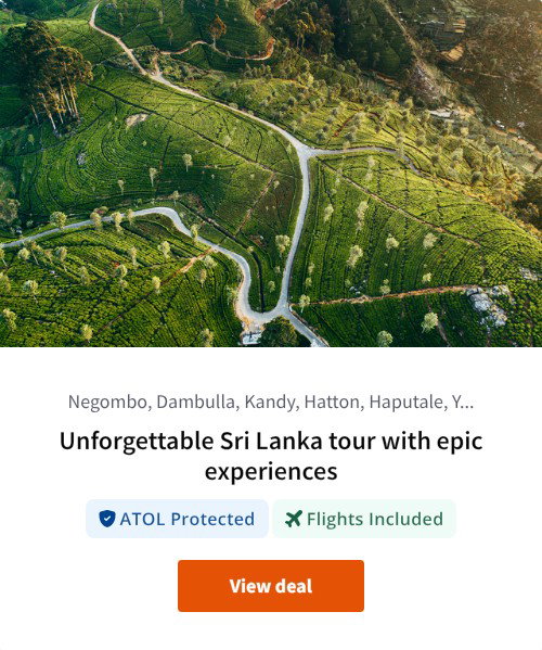 Unforgettable Sri Lanka tour with epic experiences