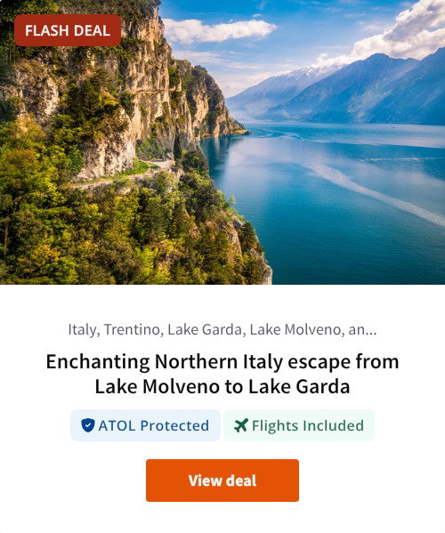 Enchanting Northern Italy escape from Lake Molveno to Lake Garda