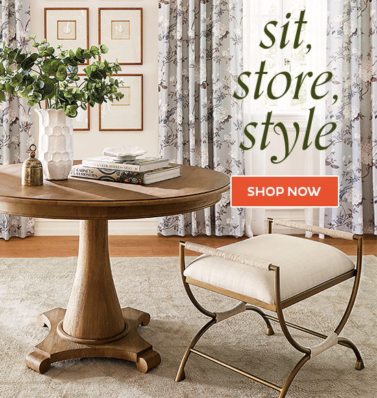 Sit, store, style - Shop Now
