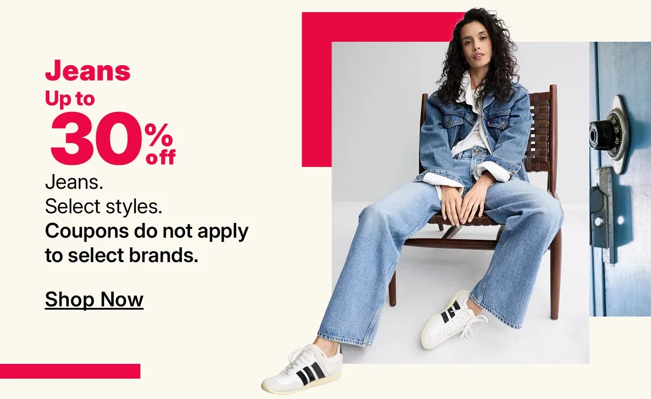 jeans up to 30% off 