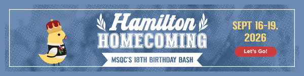 MSQC's 18th Birthday Bash Sept 16-19, 2026.