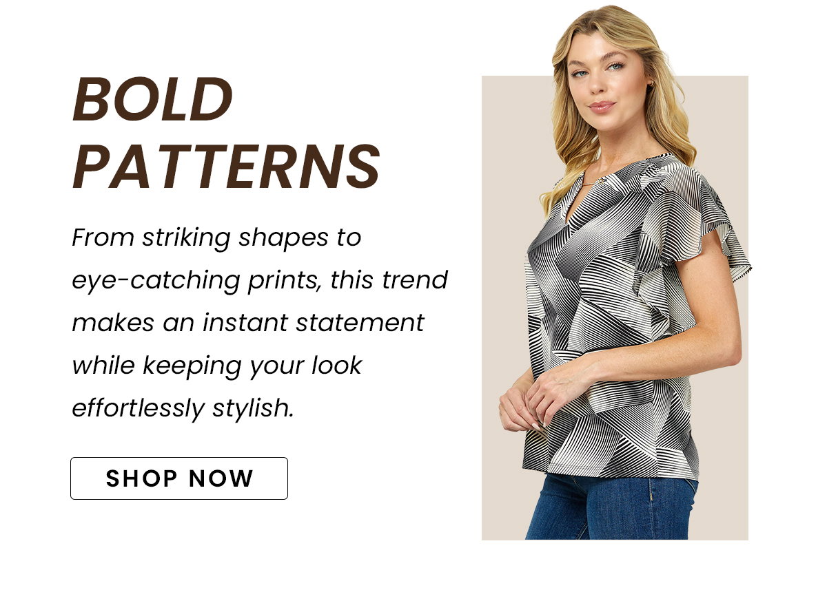 Bold patterns