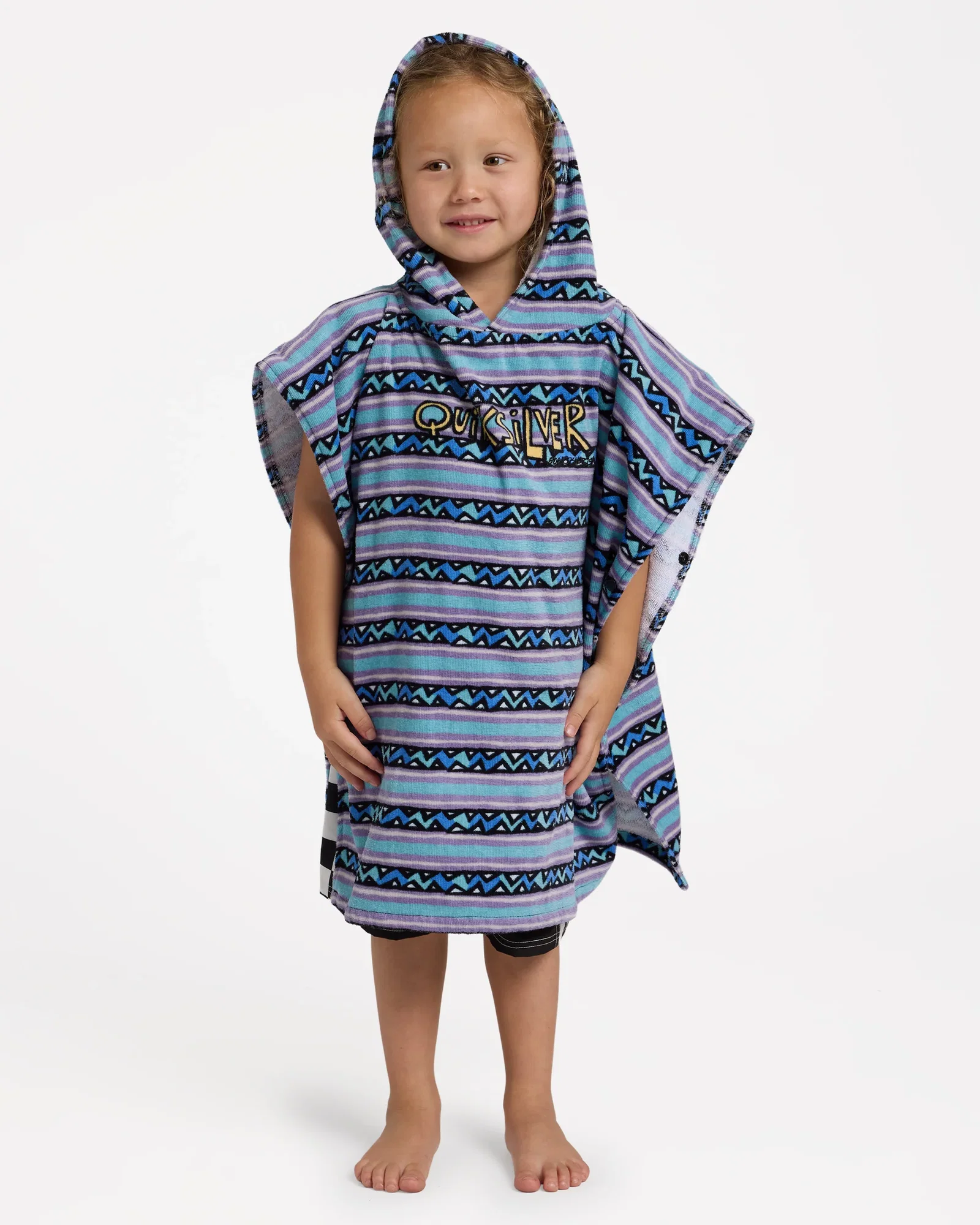 Boys 2-7 Pitted Hooded Towel