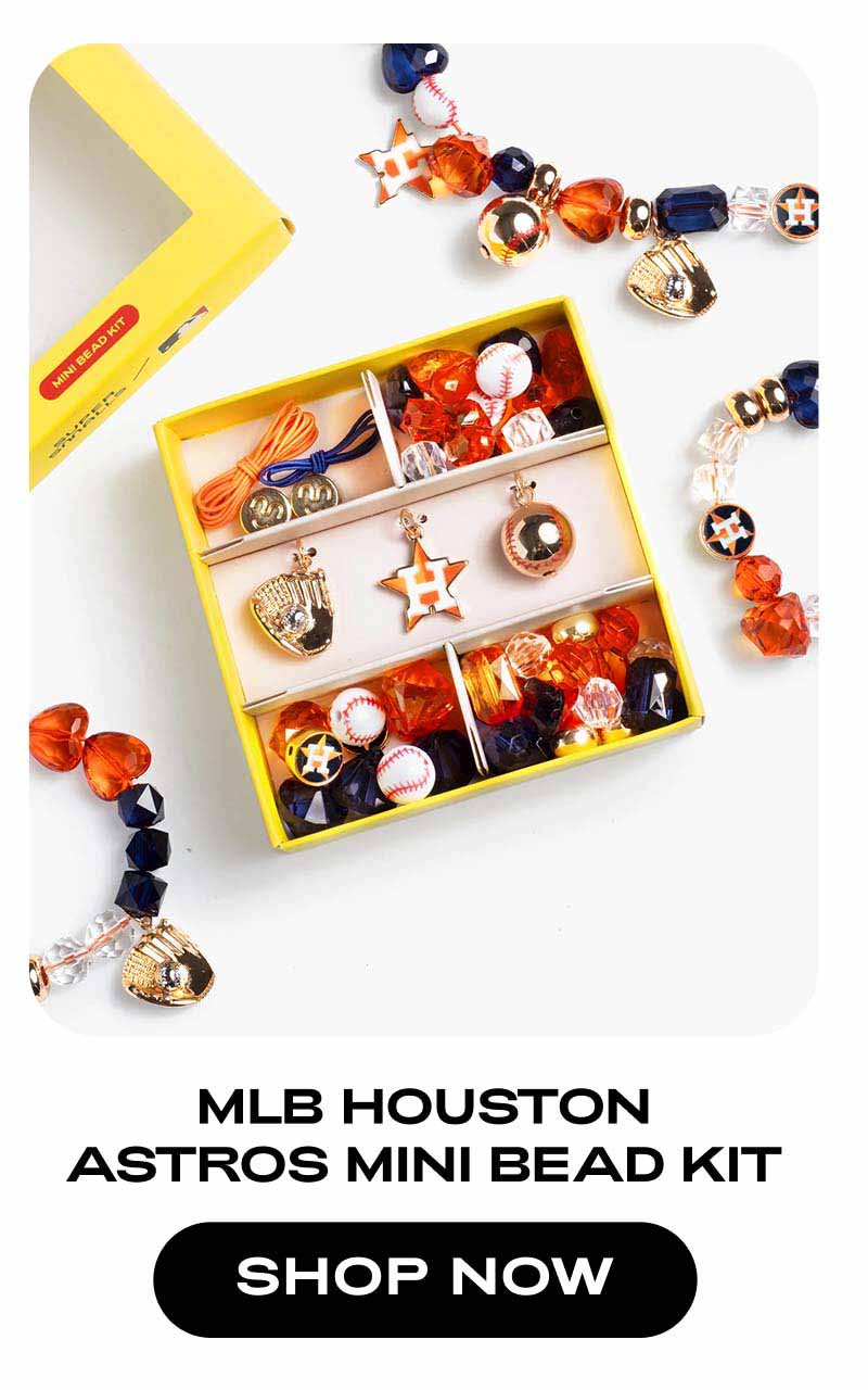 MLB Houston Astros Mini Bead Kit