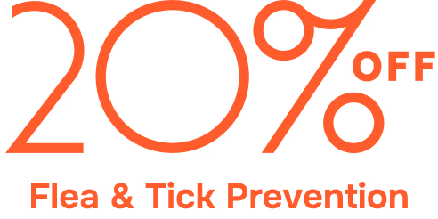 20% Off, Flea & Tick Prevention