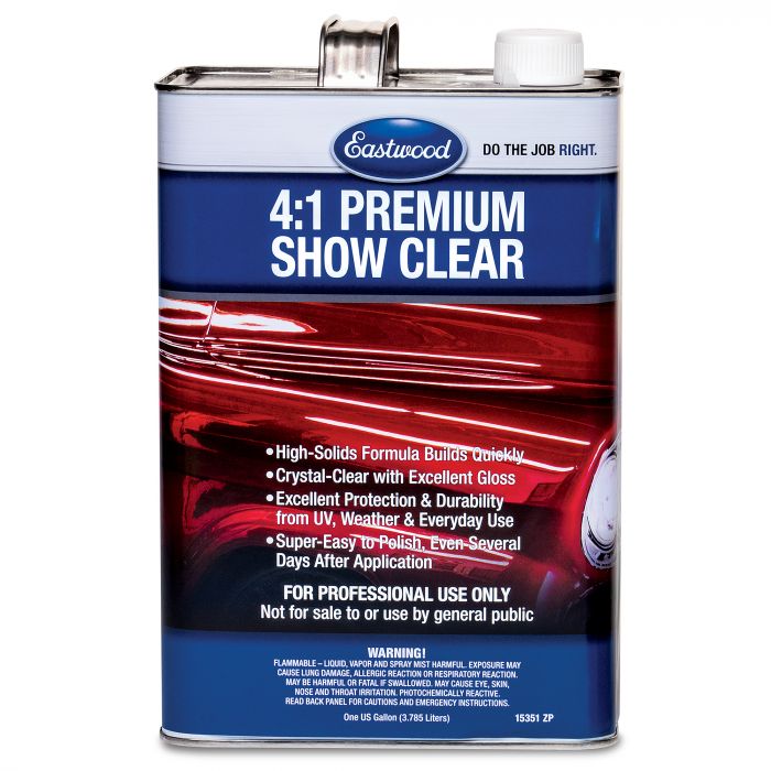 Eastwood 4:1 High Solids Urethane Premium Show Clear - 128oz