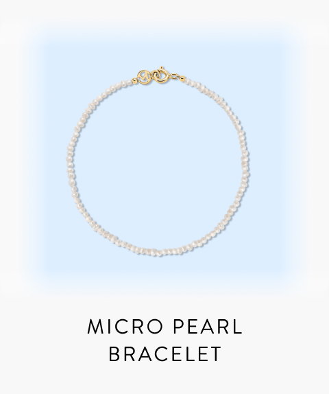 Micro Pearl Bracelet.