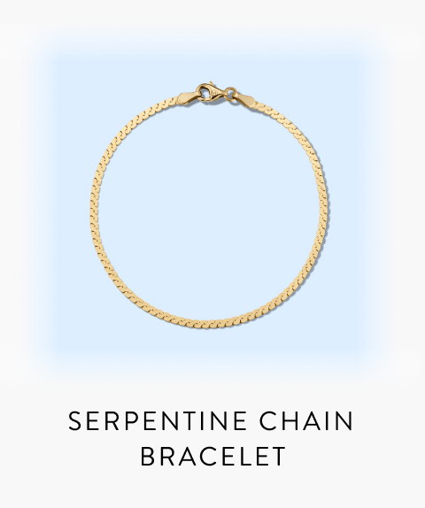 Serpentine Chain Bracelet.