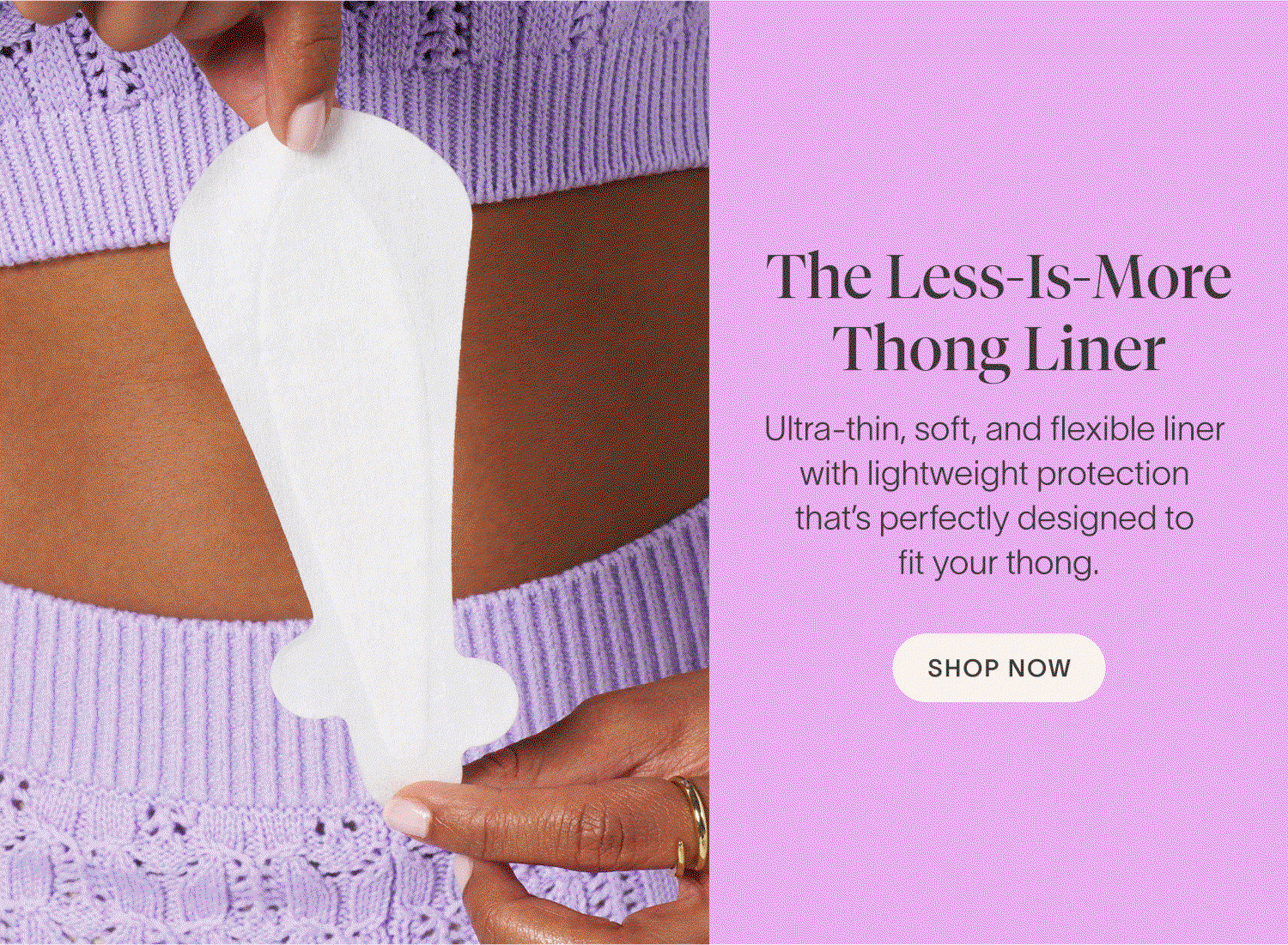 The Less-Is-More Thong Liner